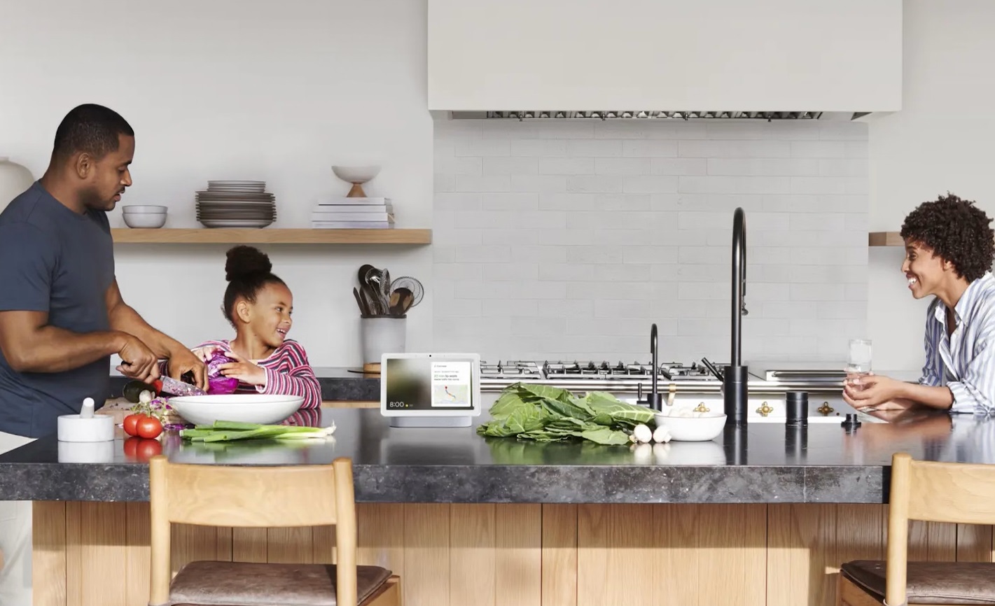 Contrôler une maison Google Home