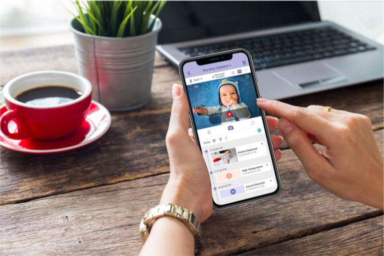 Un interphone de surveillance pour bébé