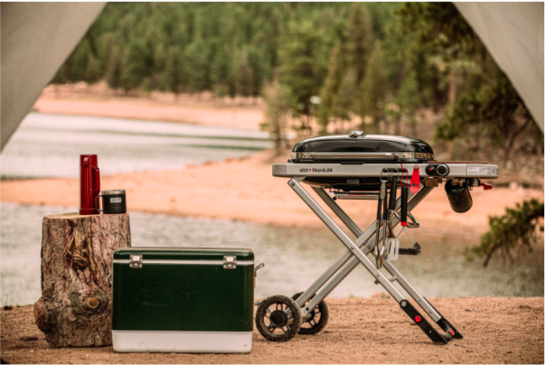 Un barbecue portatif pour la plage