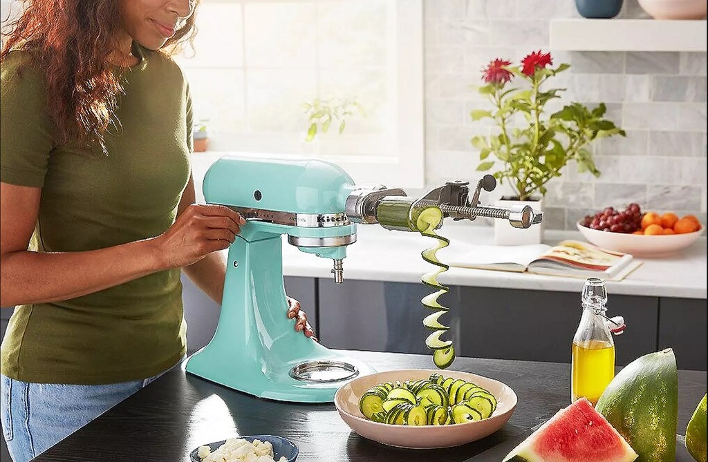 Batteur sur socle accessoires