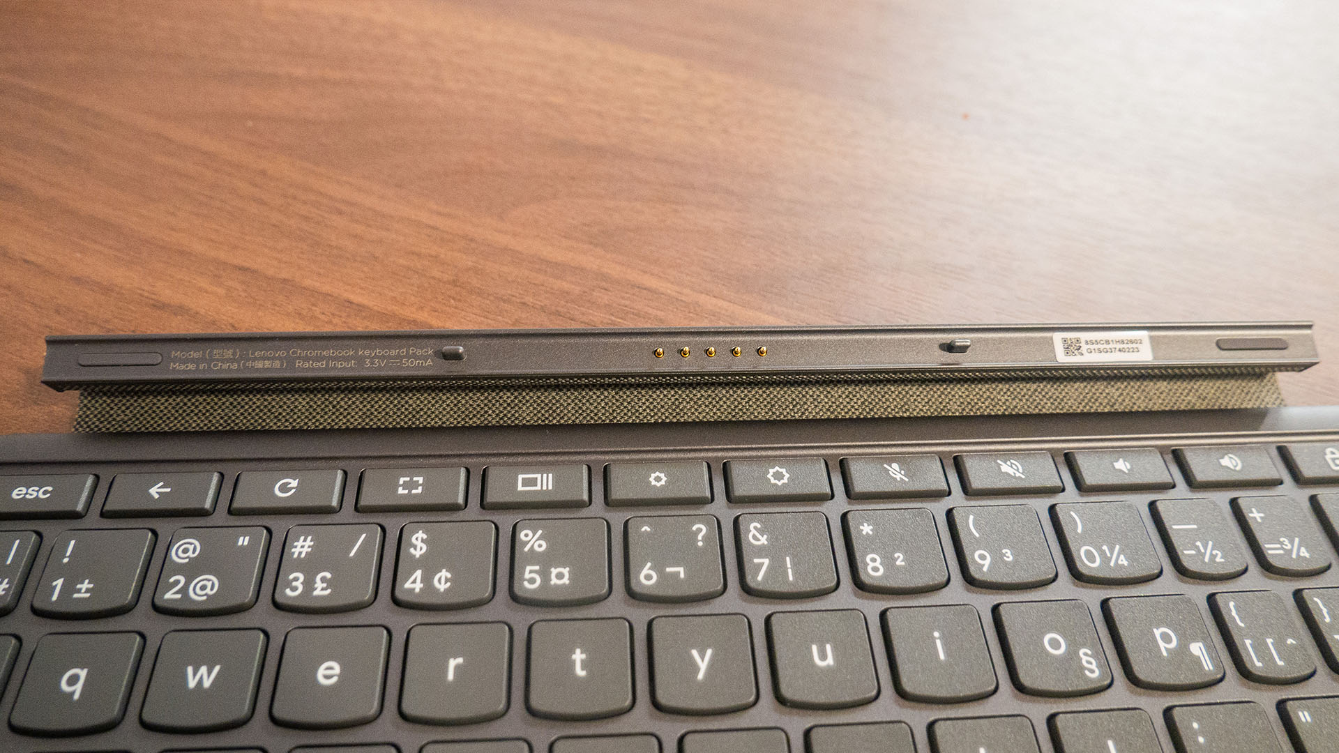 Image of keyboard of Duet 3 Tablet from Lenovo